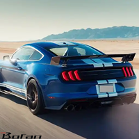 Lèvre de diffuseur arrière de pare-chocs de voiture en matériau PP de style GT500 de haute qualité pour Mustang 2018-2022