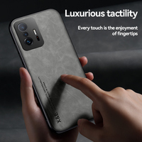 Casing magnetik kulit mewah pelat logam, untuk Xiaomi Mi 13 Mi 12 Mi 11T Mi 10T Mi 9T Pro Mi 11 Lite 5G Mi NE 12T Mi11t POCO X3