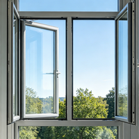 Ventanas Inteligentes con Privacidad Conmutable, Vidrio de Aluminio, Apertura Eléctrica, Control Remoto Inteligente, Ventanas Abatibles Automáticas