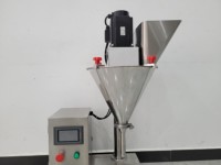 KEFAI haute précision automatique 0.5-20g flacon tarière trémie de remplissage petit aliment café épice herbe talc Mica vis poudre remplissage Mac