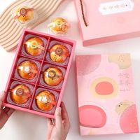 Manufacture Wholesale Custom Logo Food Kraft Paper Sushi Paper Boxes with Divider Ppaer Box