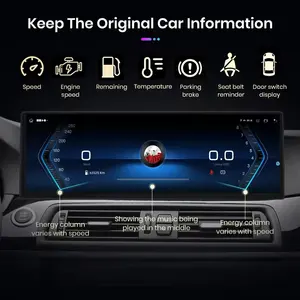 Junsun-Radio multimedia con Android para coche, dispositivo inalámbrico CarPlay de 14,9 pulgadas, NBT EVO estéreo, para BMW Serie 3, 4, F30, F31, F32, F33, F34, F36, 2013-2019 - Product Image 3