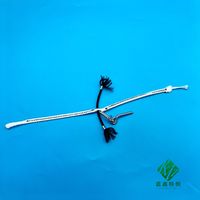 LANXIN Parafond de surf, Parapente, Corde tressée UHMWPE 8 brins, Nouveau design, 3.5mm*32cm, Blanc, Sécurité 600kg