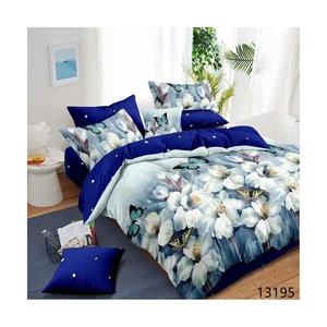 Bán Buôn Mới Nhất 130GSM Polyester Nhà Duvet Cover Set Xấu Tấm Vải - Product Image 1