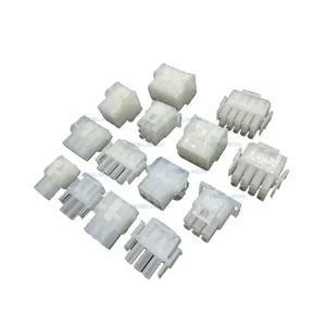 63080 2/3/6Pin Plug-in Terminal Connector Male and Female Shell Elevator Motor Plug 6.35mm Pitch Air Docking Needle Seat