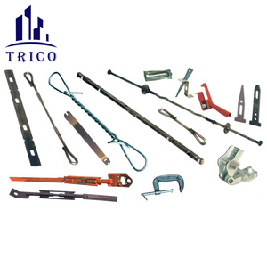 Attaches pour coffrage en contreplaqué de béton, extrémité longue, extrémité courte, attache à clip avec cône en plastique - Product Image 6
