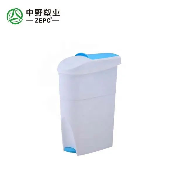 Sanitary Disposal Bin With Pedal Contain Napkins