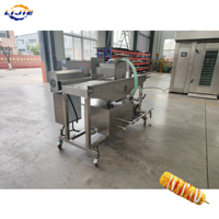 Machine à préparer les pâtes alimentaires automatique et personnalisable en acier inoxydable 304, grande capacité pour les filets de poulet, les filets de poisson et les aliments préparés