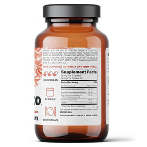 Suplemento para Mejorar la Resistencia y la Recuperación, Cápsulas de Óxido Nítrico que Favorecen el Flujo Sanguíneo - Product Image 4