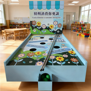 Baguettes boule roulante dribbler dans le trou balle roulante dans le trou <span class=keywords><strong>jeu</strong></span> de décrochage jeux de carnaval jeux interactifs - Product Image 1