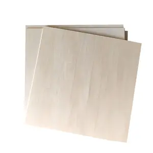 Kaliteli lazer kesim ahşap kart bitmemiş Basswood kontrplak Diy boyama lekeli Basswood panoları Basswood kontrplak