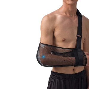 Dirsek için örgü kol omuz sapan, su geçirmez file duş <span class=keywords><strong>Sling</strong></span> <span class=keywords><strong>Immobilizer</strong></span>, yaralanma için ayarlanabilir koruyucu kol Brace - Product Image 6