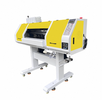 Precio de fábrica XP600DTF Camiseta Impresora de inyección de tinta 60cm Dos cabezales de impresión Tinta solvente de sublimación multicolor Rollo a rollo Nuevo 1 año