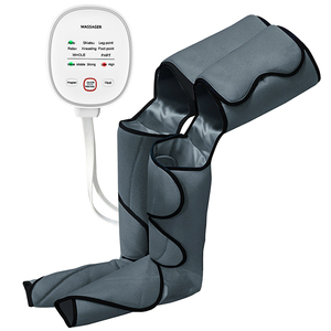 Masajeador de Piernas Portátil con Vibración y Compresión de Aire, Botas de Masaje para Pantorrillas con Calor ST-501B, el Mejor Masajeador de Piernas - Product Image 1