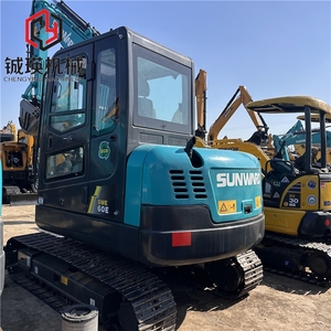 Pour mini-excavatrice Sunward 60 de 6 tonnes, faible consommation d'énergie, bon état, presque neuve, moteur Kawasaki fabriqué en Chine - Product Image 3