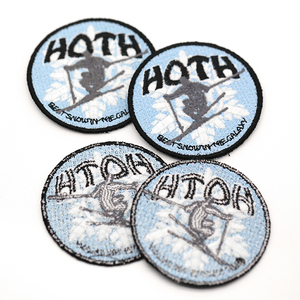 Logo personalizzato di alta qualità in ferro su ricamo distintivi tessuto ciniglia toppa per abbigliamento cucire su ricamo <span class=keywords><strong>Patch</strong></span> Ventralex - Product Image 5