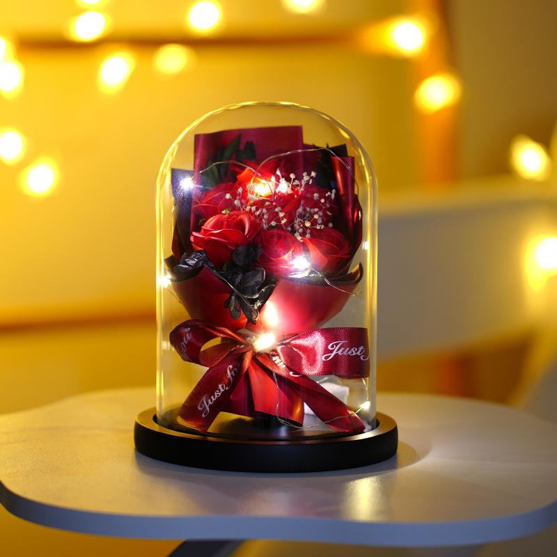 กุหลาบแดง 7 ดอก