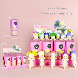 Mini PVC Melek Bebek Aksiyon Figürü Seti Elle Çalıştırılan Moda Oyun Kör Kutu Bebek Promosyon Oyuncakları için Aşk Hediyesi - Product Image 1