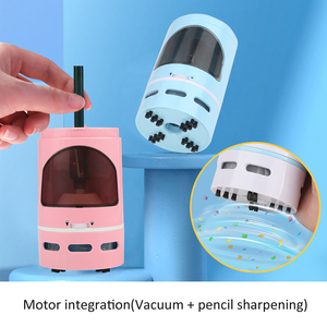 Aiguisoir pour crayons <span class=keywords><strong>électrique</strong></span>, multifonctionnel automatique, pour étudiants, <span class=keywords><strong>professionnel</strong></span>, avec aspirateur - Product Image 2