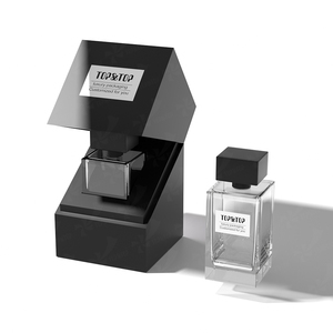 <span class=keywords><strong>Botella</strong></span> de Perfume de Vidrio Vacía y Transparente de 50 ml con Tapa Crimpada, Diseño Profesional OEM/ODM, Etiquetas Personalizadas y Frasco de Perfume - Product Image 1