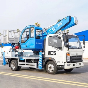 Factory Price HOWO 28-32m Mobile Skylift Aerial Bucket Truck High-Altitude Operation Truck for Sale - Product Image 6
