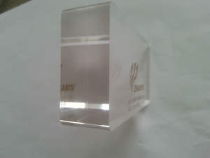 4 بوصة × 8 بوصة 15 من الأكريليك المصبوب عضوي مقطوع إلى الحجم بسعر - Product Image 2