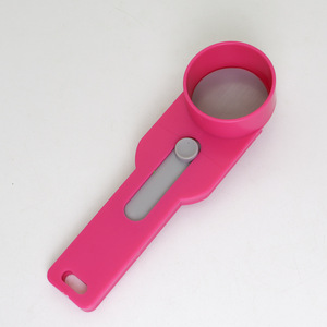 Slide Scoop Leak Proof <b>Measuring</b> Mess Free Coffee Supplement Protein Plastic Sliding Funnel Scoop - Product Image 2