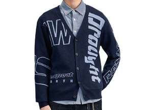 Custom OEM & ODM Long Sleeve Knit Jacquard <b>Cardigan</b> <b>Sweaters</b> V Neck Men Clothes Fashion Knitted Men <b>Cardigans</b> <b>Sweater</b> - Product Image 2