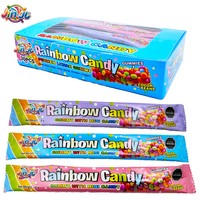 Bonbons chinois, fabricant de bonbons, saveur de fruits mélangés, bracelet de perles, bonbons gélifiés, certifié EN71, emballage en boîte, collations de fête