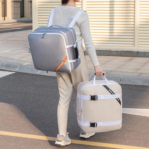 กระเป๋าซิปใส่เครื่องสำอางในครัวเรือนแบบพกพาความจุขนาดใหญ่เป็นมิตรต่อสิ่งแวดล้อมทันสมัย - Product Image 2