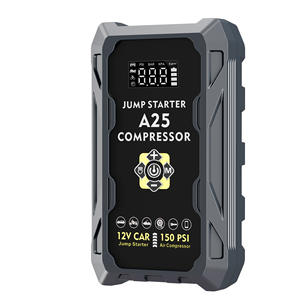 Avviatore di Emergenza Portatile 12V 2000A con Compressore d'Aria, <span class=keywords><strong>Booster</strong></span> per Batteria Auto al <span class=keywords><strong>Litio</strong></span> con Gonfiatore Pneumatici 150PSI - Product Image 1