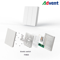 Système d'éclairage LED sans fil à télécommande en gros, interrupteur mural OEM ODM, système dimmable pour projets de rénovation d'hôtels et de bureaux