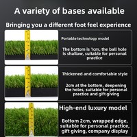 Simulation de bureau intérieur/extérieur Mini paysage artificiel Tapis vert pour le golf Aides à l'entraînement Pratique pour le golf