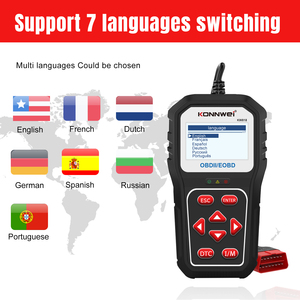 Công Cụ Chẩn Đoán OBD2 Màn Hình 16 Chân 2.8 Inch KW818 Có Thể Tùy Chỉnh Phần Mềm Cập Nhật Giao Thức EOBD Qua Điện Thoại Thông Minh <span class=keywords><strong>Bluetooth</strong></span> - Product Image 6