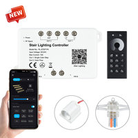 Contrôleur d'éclairage d'escalier professionnel pour application, 2 fils, PLC DC24V, 16/20 marches, capteur de mouvement sur ligne principale pour bandes LED d'éclairage d'escalier