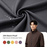 Tela Deportiva Impermeable de Alta Calidad, Personalizable, 88% Nailon, 12% Elastano, Resistente al Viento