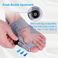 Nouveau modèle amélioré réglable à 180° °   Correcteur de hallux valgus à boutonnière, attelle indolore pour l'arthrose de la hanche