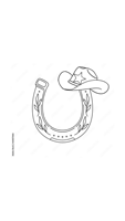 Pendentif Breloque Classique en Acier Inoxydable en Gros, Motif Fer à Cheval et Chapeau de Cowboy, Thème Porte-Bonheur Western Minimaliste, Fourniture d'Accessoires de Bijoux