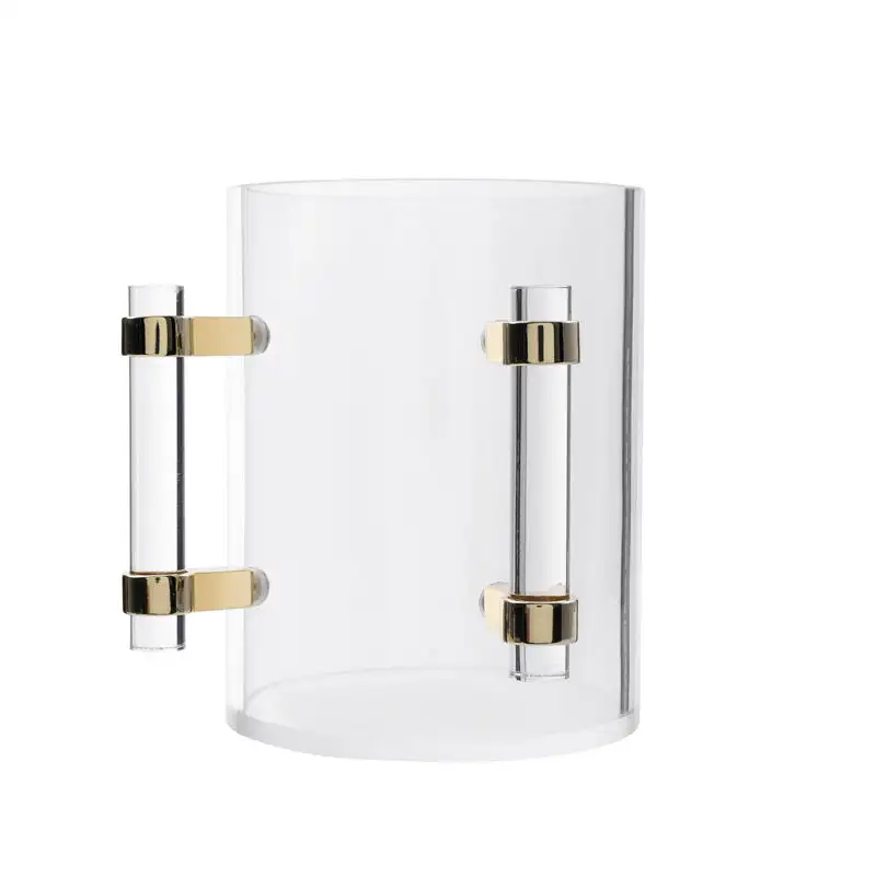 Netilat Yadayim tazza di lavaggio acrilico Judaica tazza per lavaggio a mano Negel vaer con doppi manici-Design moderno ed elegante