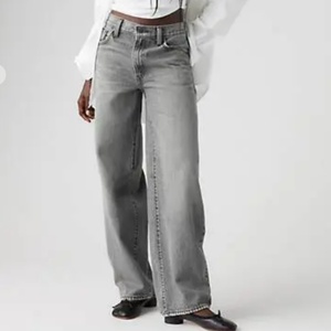 กางเกงยีนส์ทรงหลวมสไตล์เรโทรสำหรับผู้หญิง ลดราคาพิเศษ เอวต่ำ ขากว้าง ระบายอากาศได้ดี ผ้าเดนิม ปรับแต่งได้ตามต้องการ รับผลิตแบบ OEM แฟชั่นทันสมัย ล้างทำความสะอาดได้ - Product Image 4