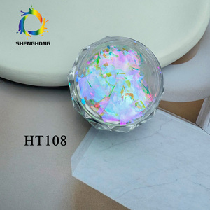 Poudre à ongles SH Nail Art <span class=keywords><strong>Aurora</strong></span> Luxury Glitter Shining Powder Ice Crystal Edelweiss Ultra-thin Transparent Color-changing Acrylic Nail Powder - Product Image 4
