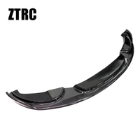 Kit aksesori Bumper depan BMW, 3 Seri E90 gaya Harman serat karbon bibir depan sekop depan 2008-2011