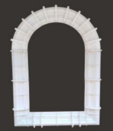 Khung Cửa Sổ Xi Măng Bán Chạy Hàng Đầu Khung Cửa Sổ Vòm Cửa Sổ Đúc Đẹp - Product Image 3