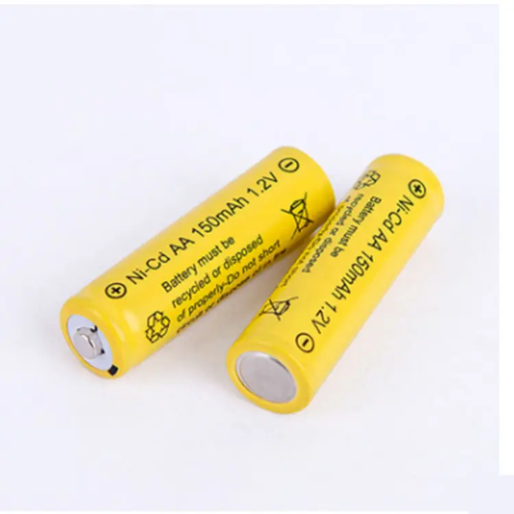 High Quality SUPER NI-CD Battery AA Size 1.2V 600mAh Nicd Rechargeable Battery Cells