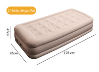 Kama suntra kit de matelas gonflable pour voiture voyage avec pompe une place pour dormir lit malet