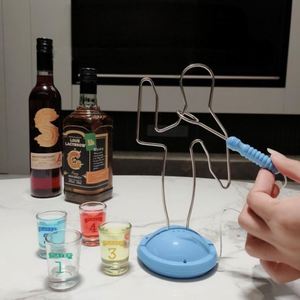 Jeu de table électrique avec labyrinthe tactile et gobelet, pour interaction familiale, jeux électriques et jeux de boisson KTV - Product Image 4