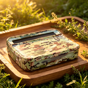 Meilleure boîte à rouleaux automatique en métal <span class=keywords><strong>de</strong></span> 70 mm et 78 mm avec divers motifs <span class=keywords><strong>de</strong></span> <span class=keywords><strong>camouflage</strong></span>, étui <span class=keywords><strong>de</strong></span> rangement <span class=keywords><strong>d</strong></span>écoratif pour tabac en gros - Product Image 4