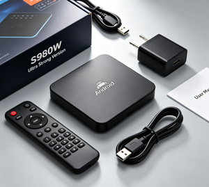 Nuovo Arrivo 2026: <span class=keywords><strong>Box</strong></span> IPTV <span class=keywords><strong>Android</strong></span> 6.0 MAX con Amlogic S905L3 Quad Core, Supporto 4K/8K UHD per Streaming <span class=keywords><strong>TV</strong></span> - Product Image 4
