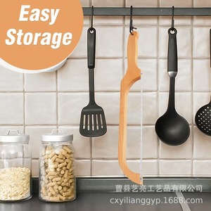 Cuchillo para pan de madera con hoja de acero inoxidable de 8-9.9 pulgadas para cortar pasteles, sándwiches, baguettes y tostadas, herramienta de cocina - Product Image 2
