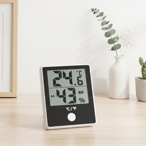 Medidor de Temperatura y Humedad Digital para el Hogar, Mini Termómetro Higrómetro Electrónico de Plástico con Pantalla LCD, Personalizable de Fábrica - Product Image 3